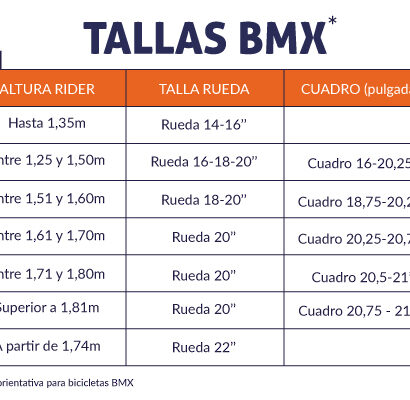 tallas-bmx tallas bmx